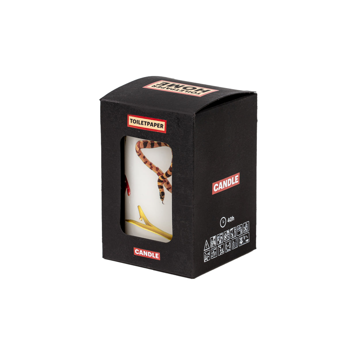 TOILETPAPER Candela grande SNAKES WHITE