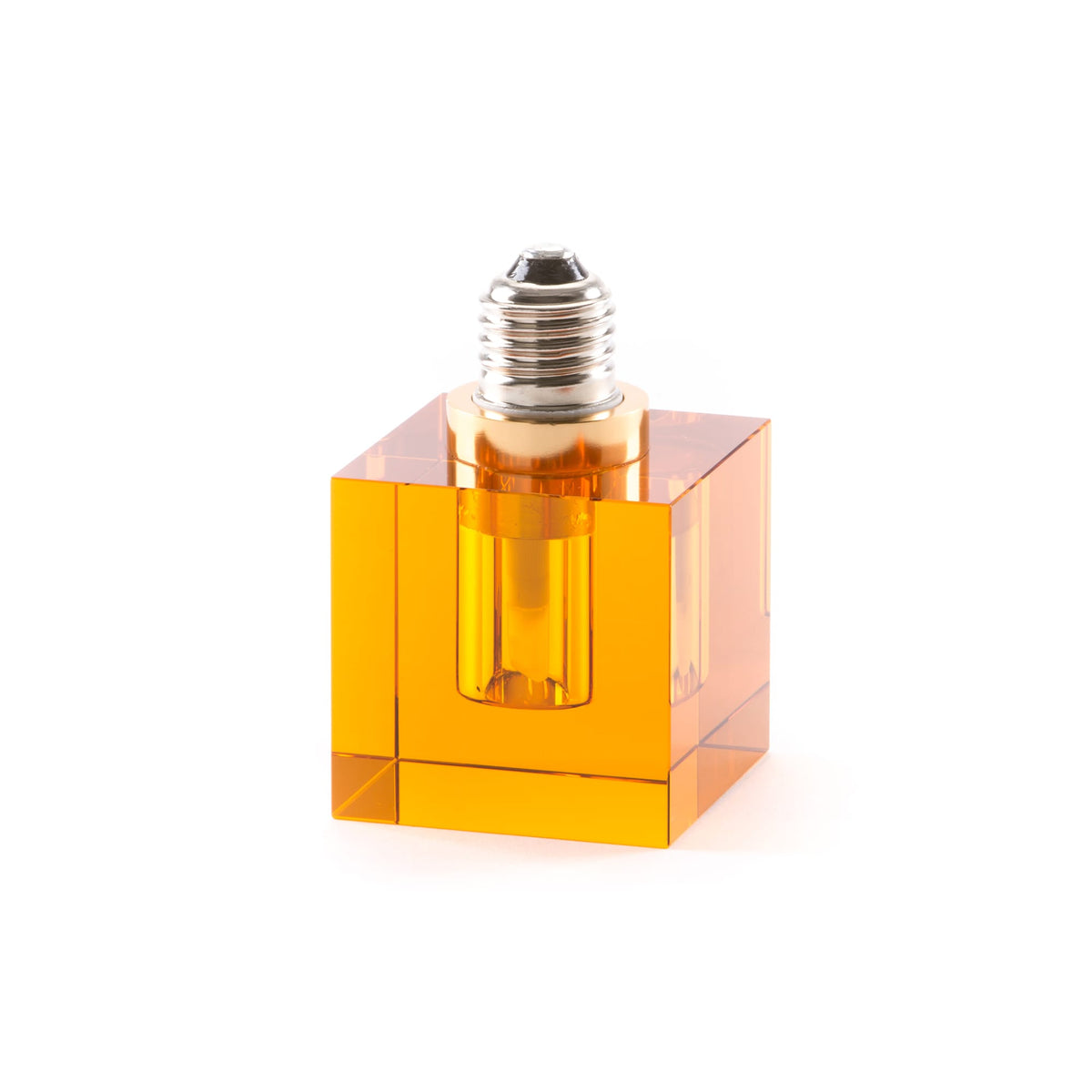 Crystaled Square Amber