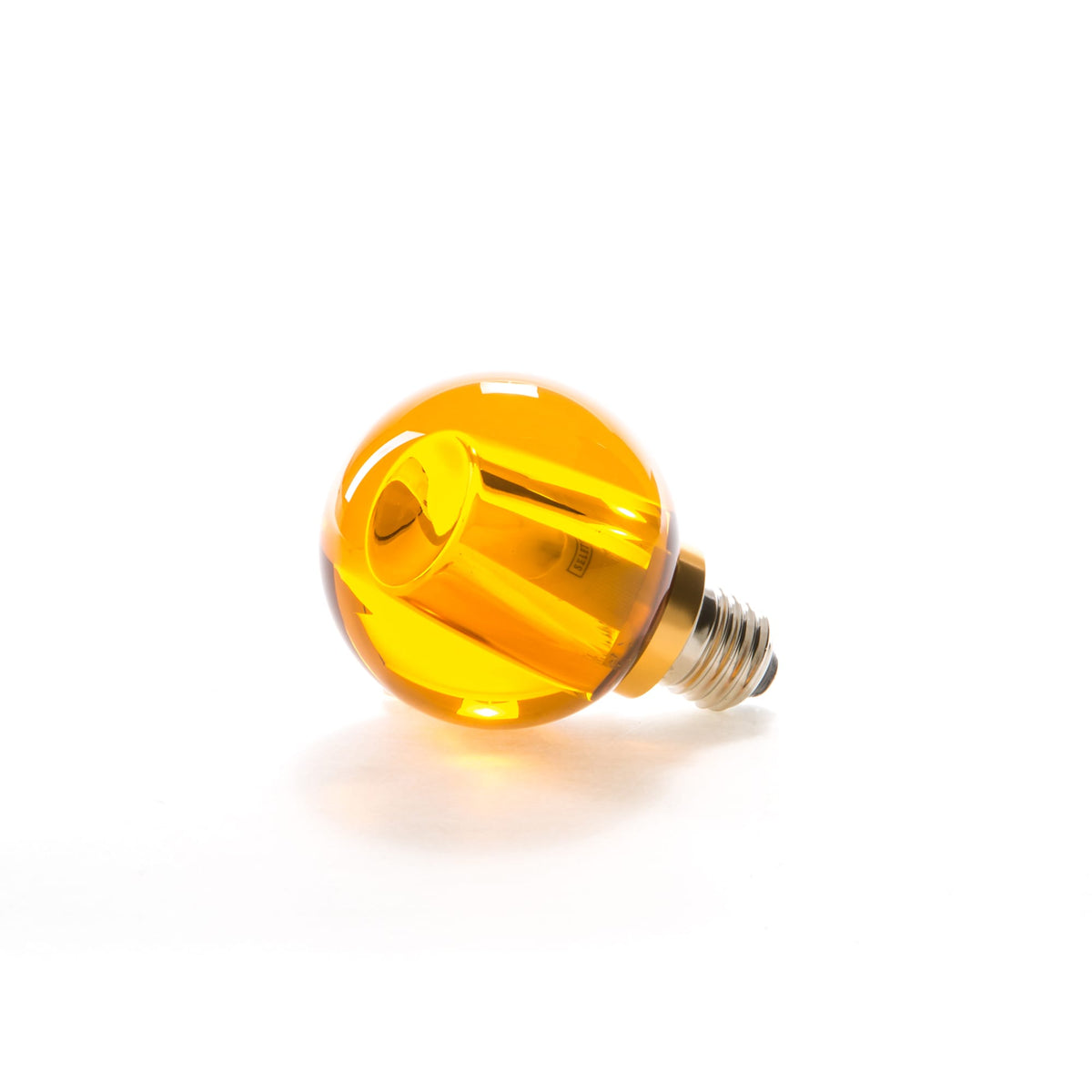 Crystaled Round Ambra