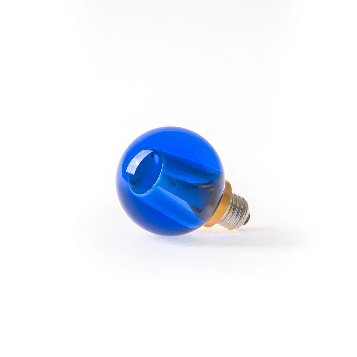 Crystaled Round Blu