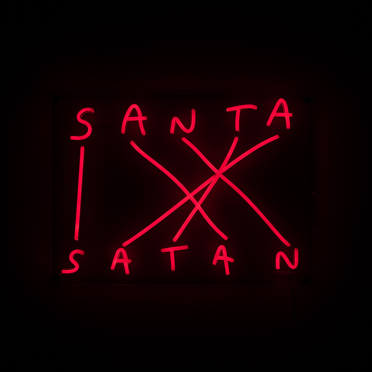 Santa Satan Led Lamp