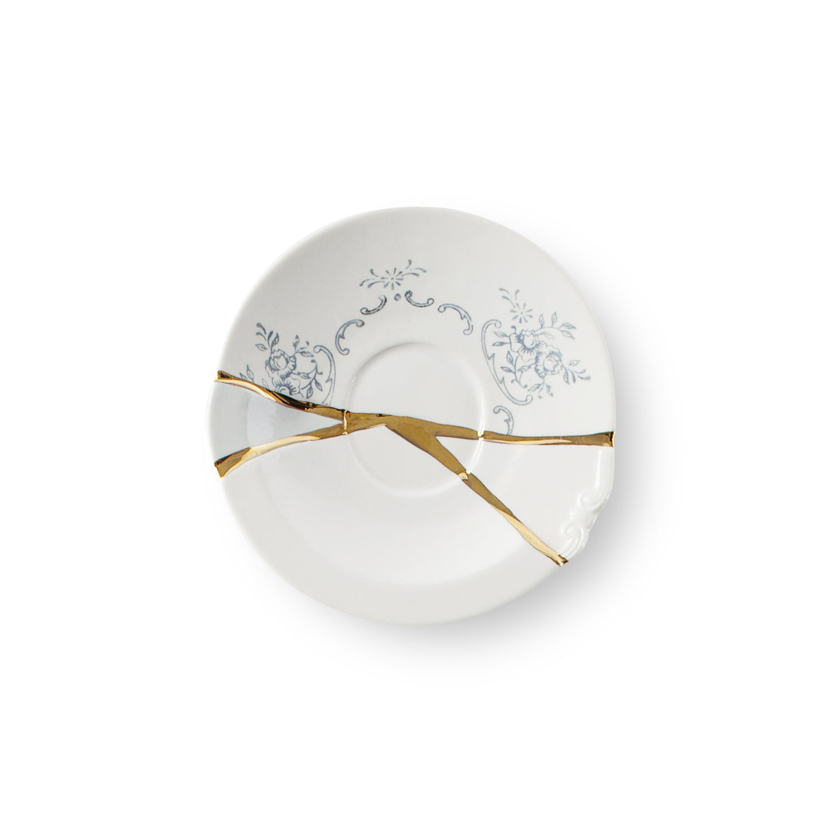 Kintsugi Coffee cup with saucer 03