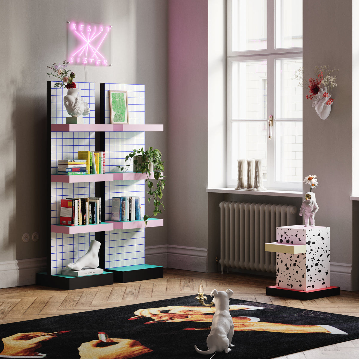 SUPERSHELF TERRAZZO