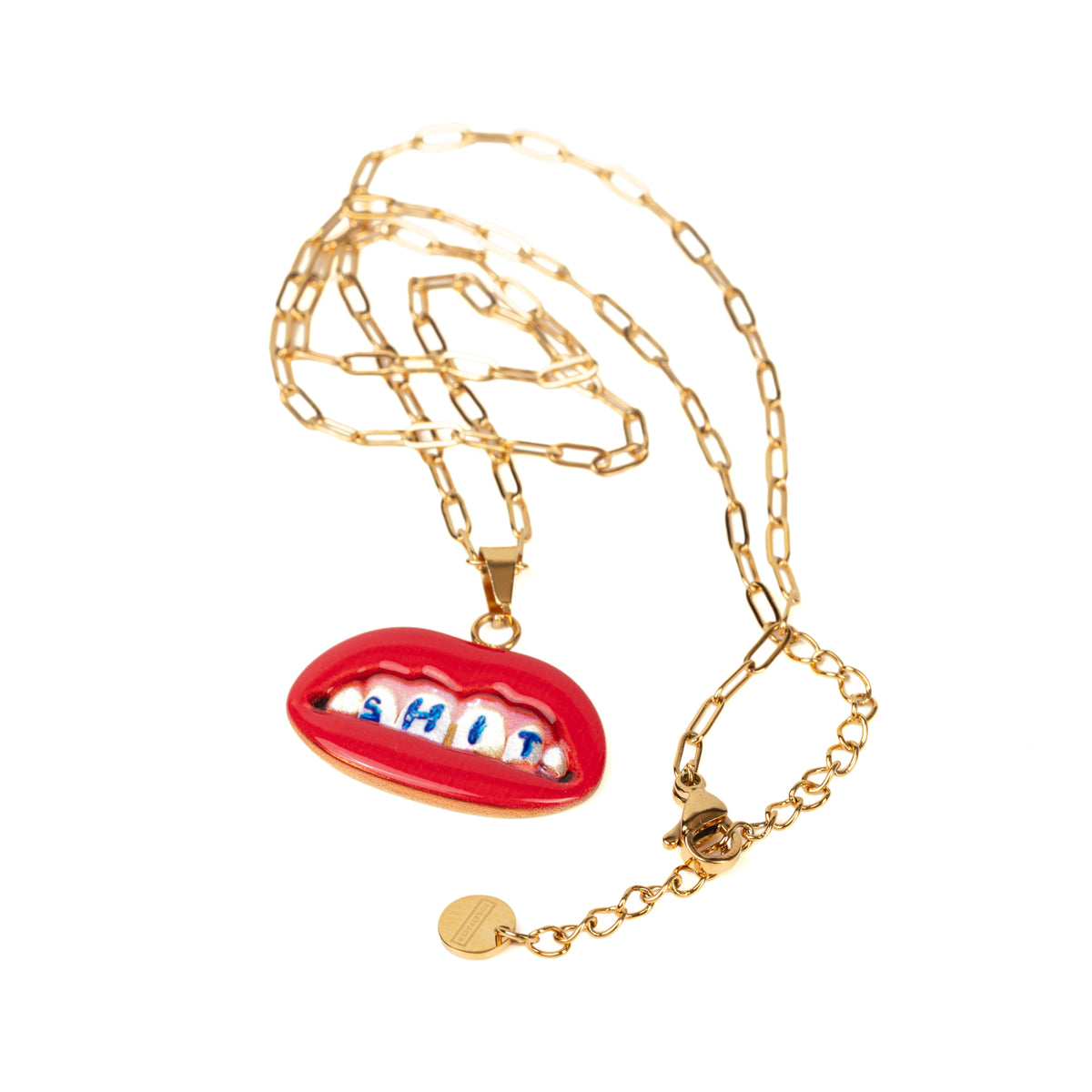 SHIT Necklace with pendant - Toiletpaper Jewels