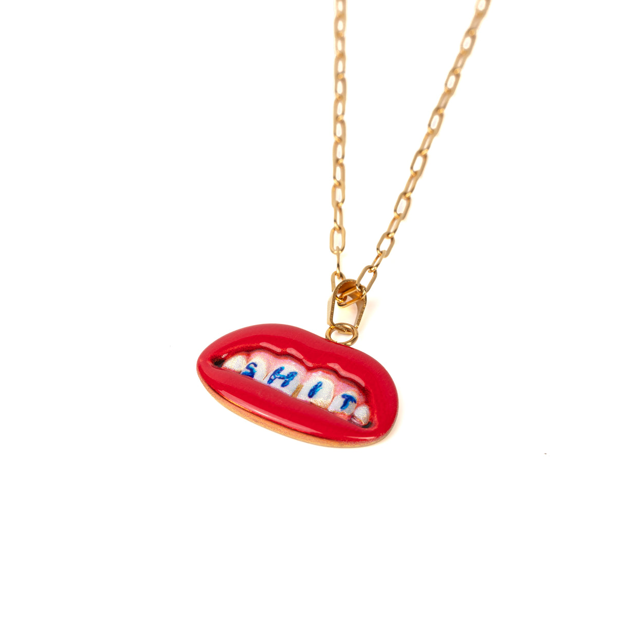 SHIT Necklace with pendant - Toiletpaper Jewels