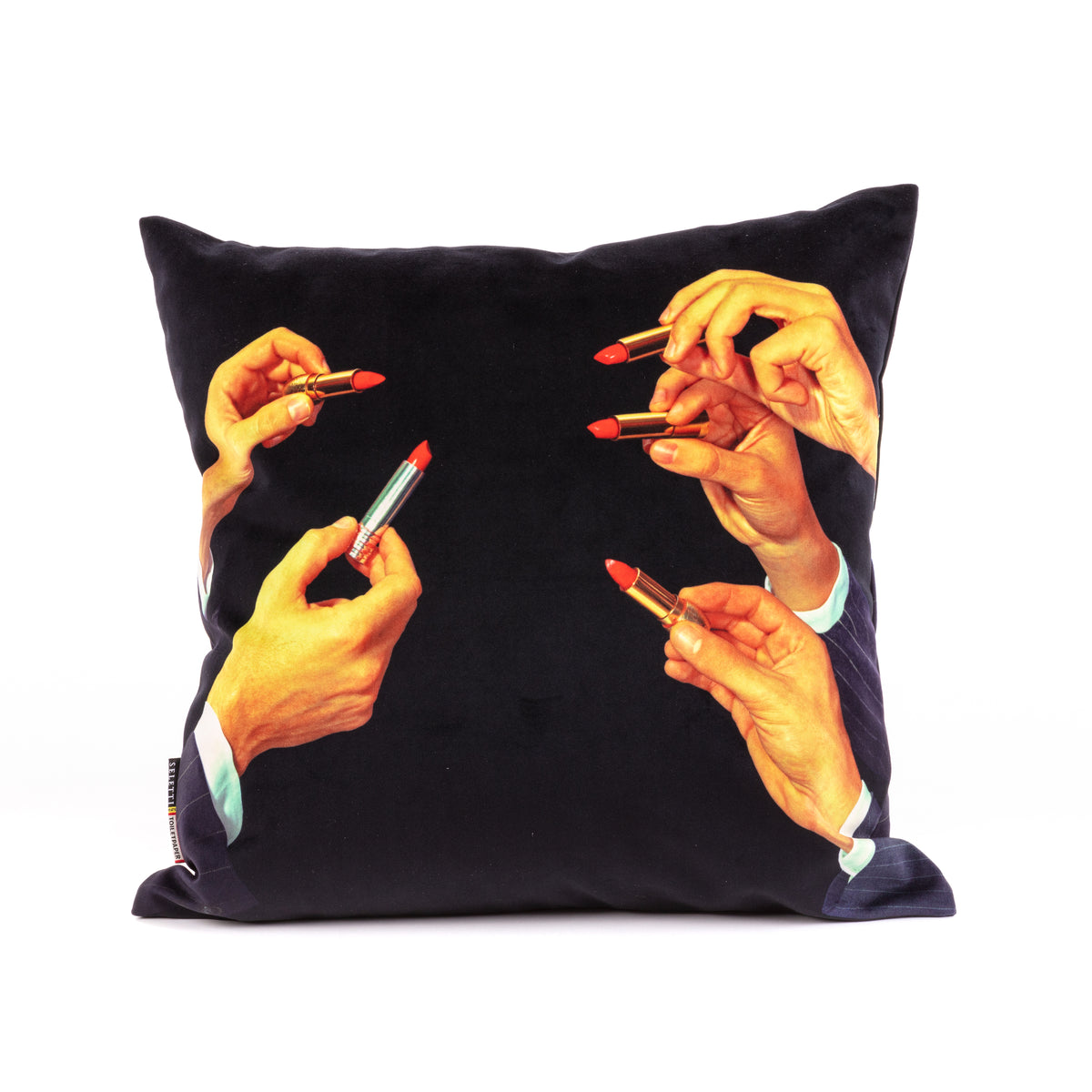 Cushion Lipstick Black With Polyester Padding
