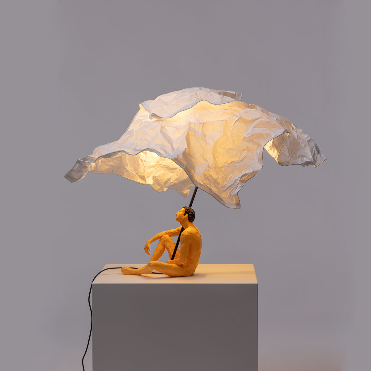 Love is a verb lamp Roby