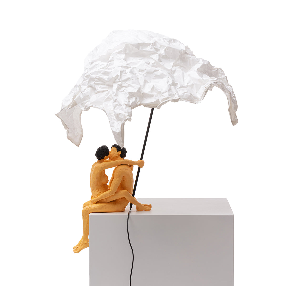 Love is a verb lamp Max & Roberta