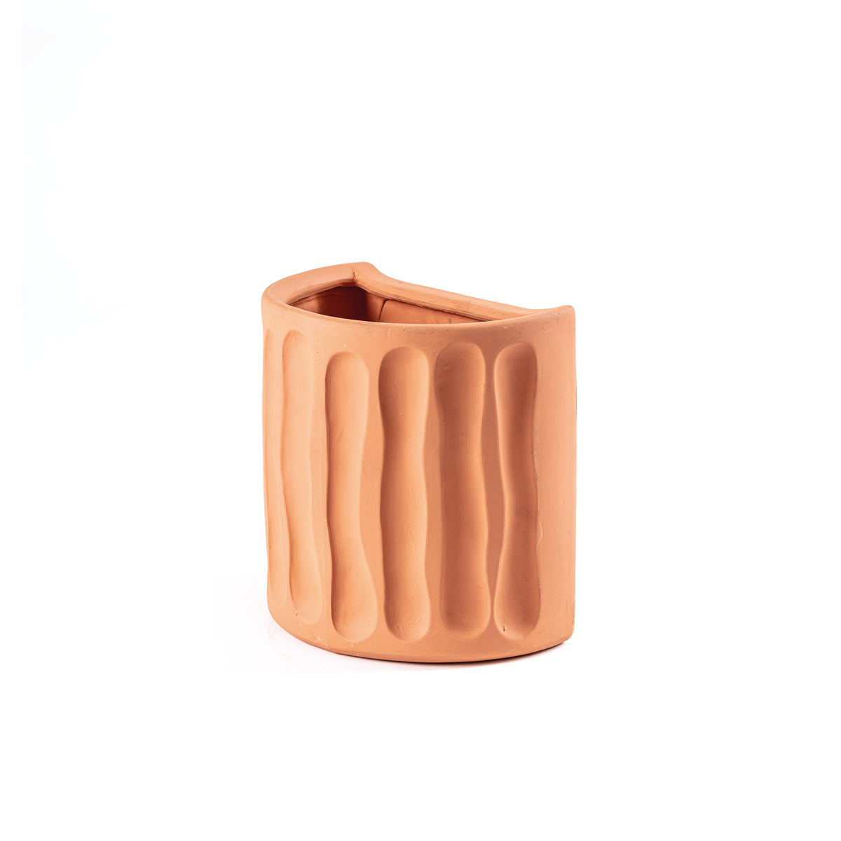 Magna Graecia Vaso da Muro in Terracotta Dorico
