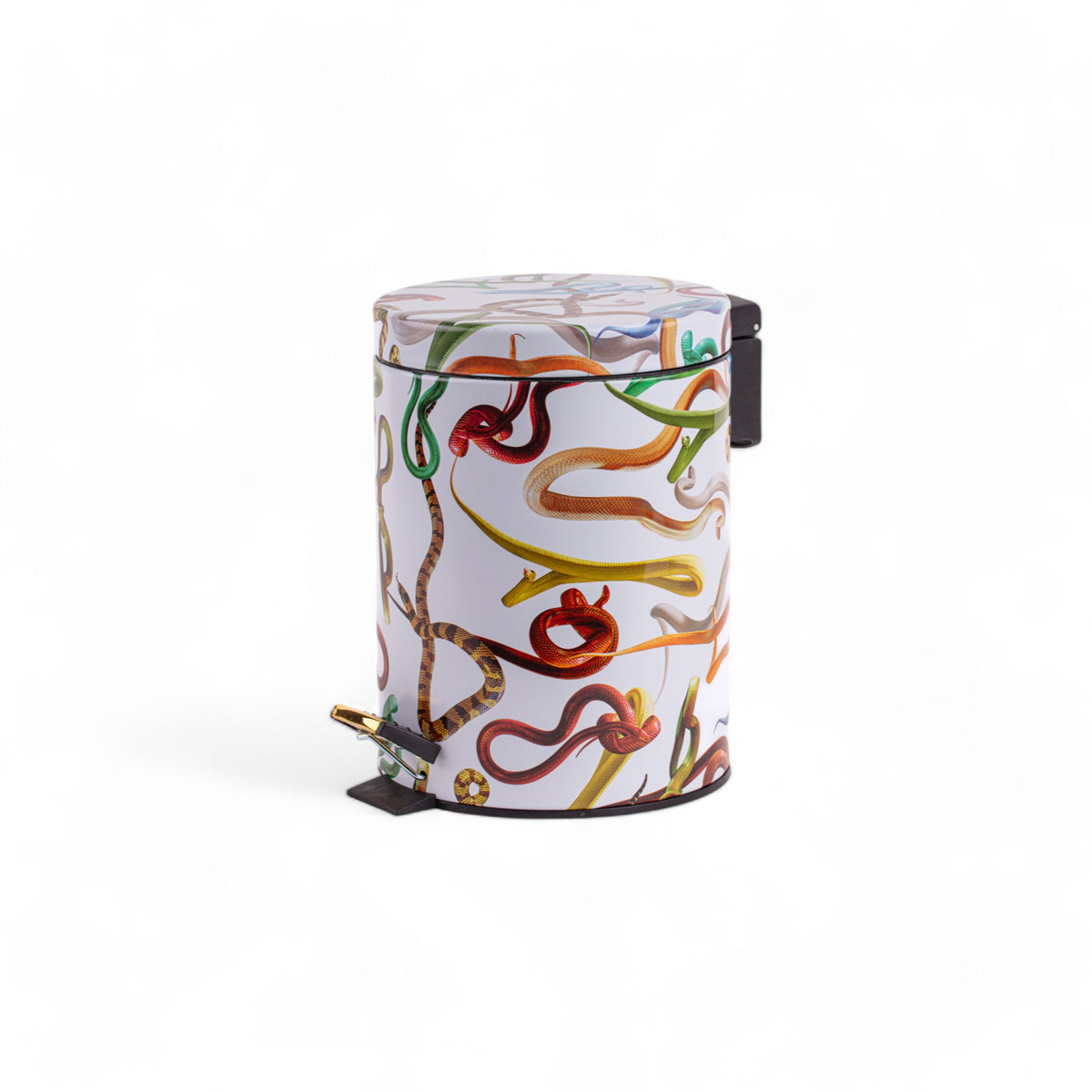 Cestino 5L - Snakes White