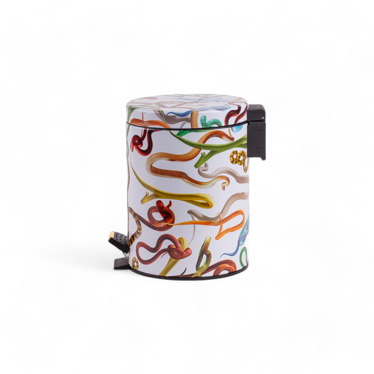 Cestino 5L - Snakes White