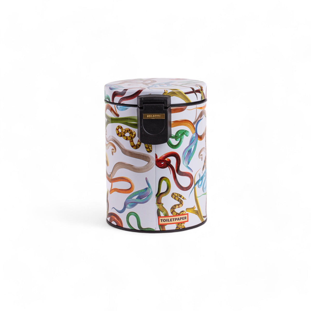 Cestino 5L - Snakes White