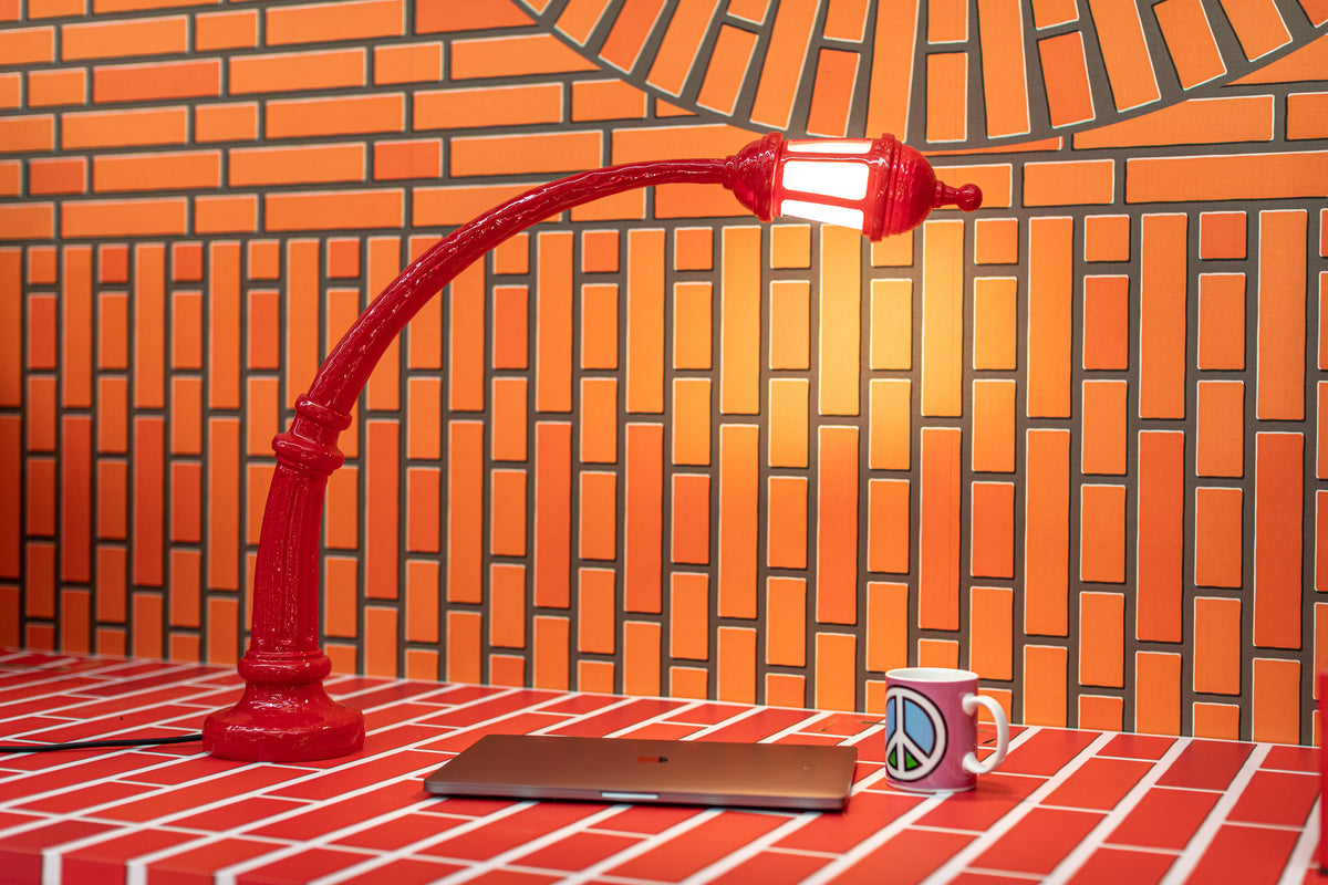 Sidonia Lamp Red