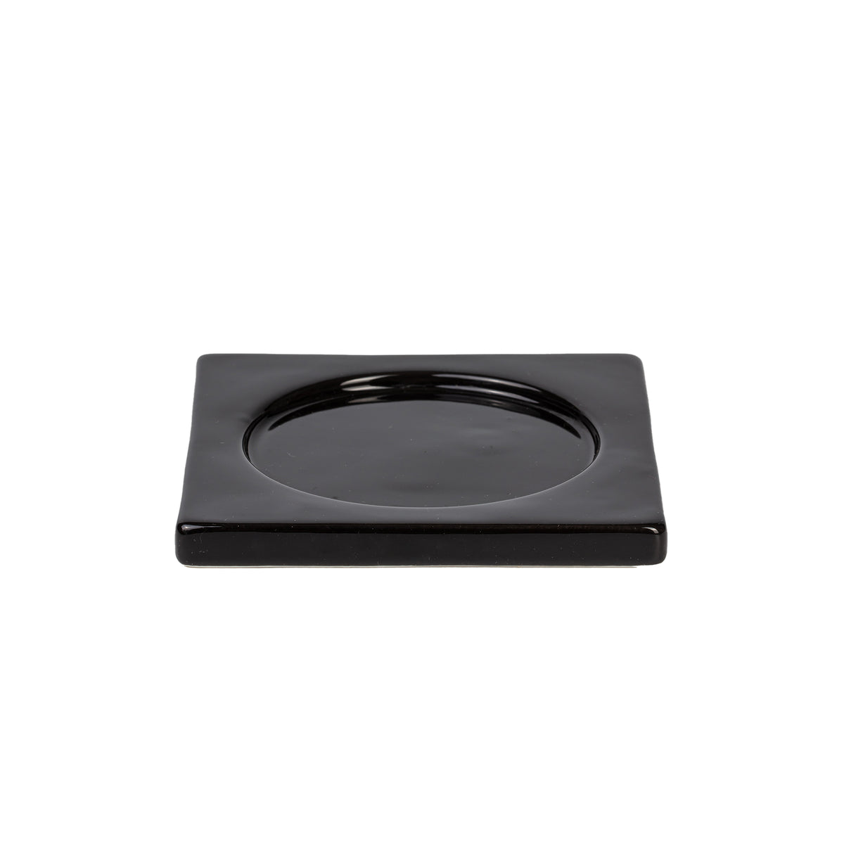 BLACK candle holder