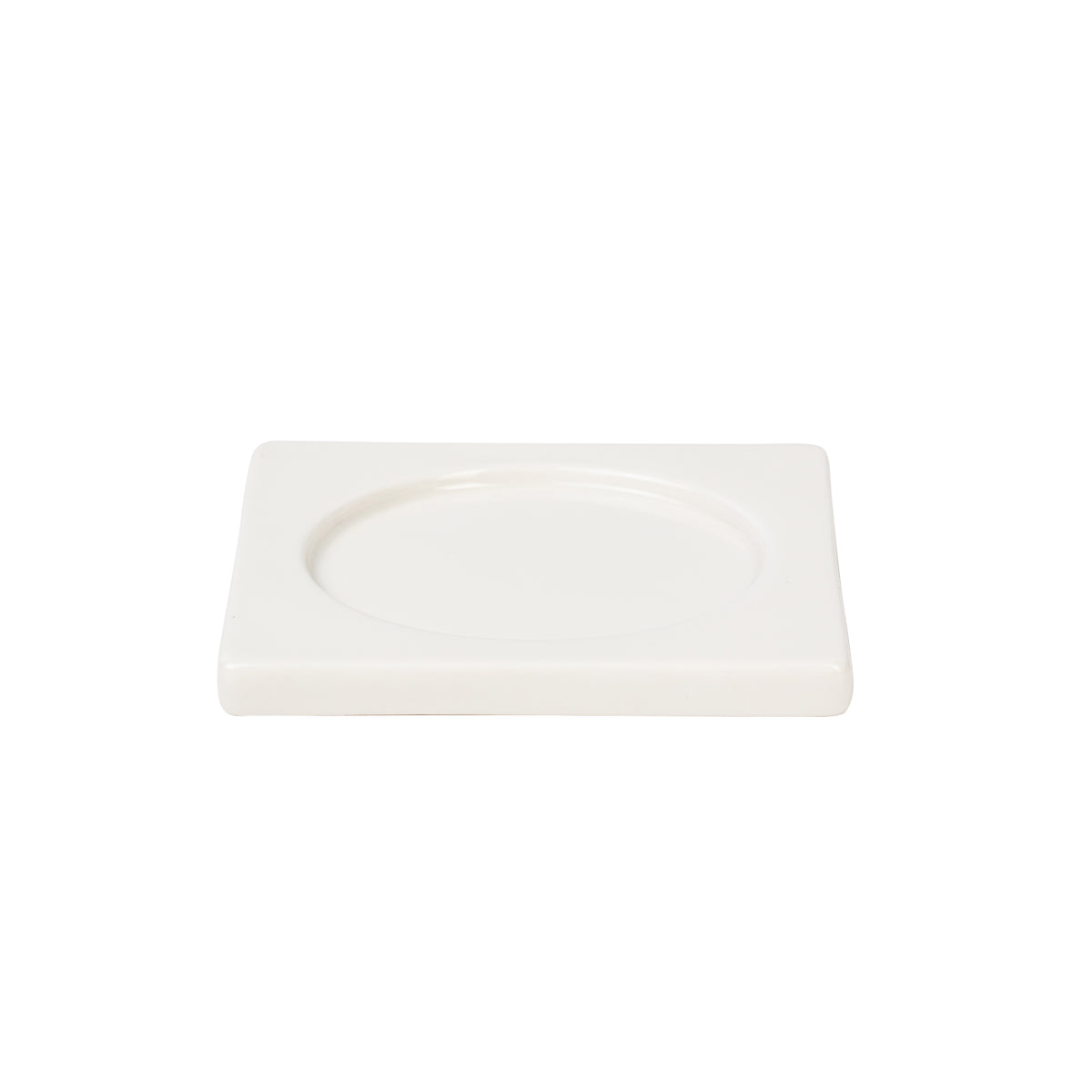 WHITE candle holder