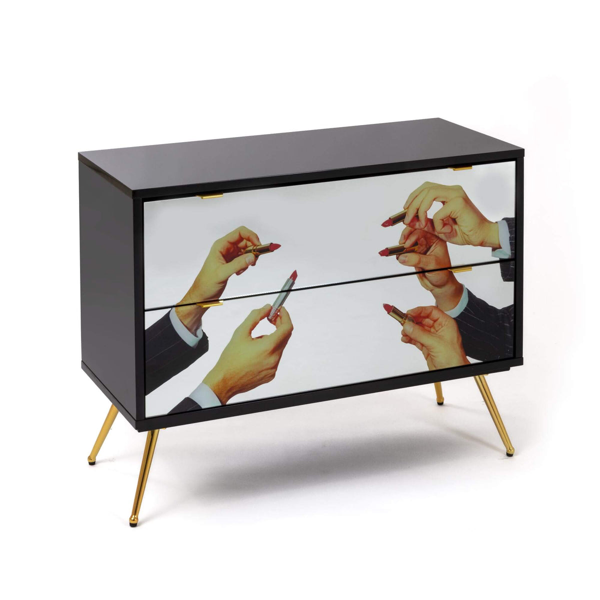 Cassettiera a Due Cassetti Lipstick