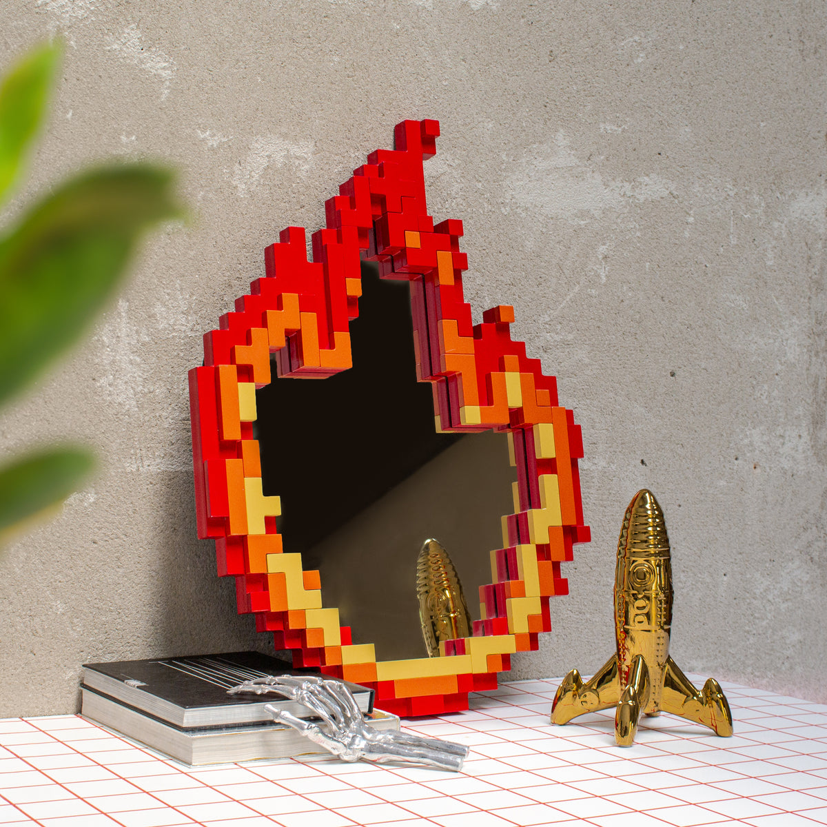 Pixel mirror - Flame