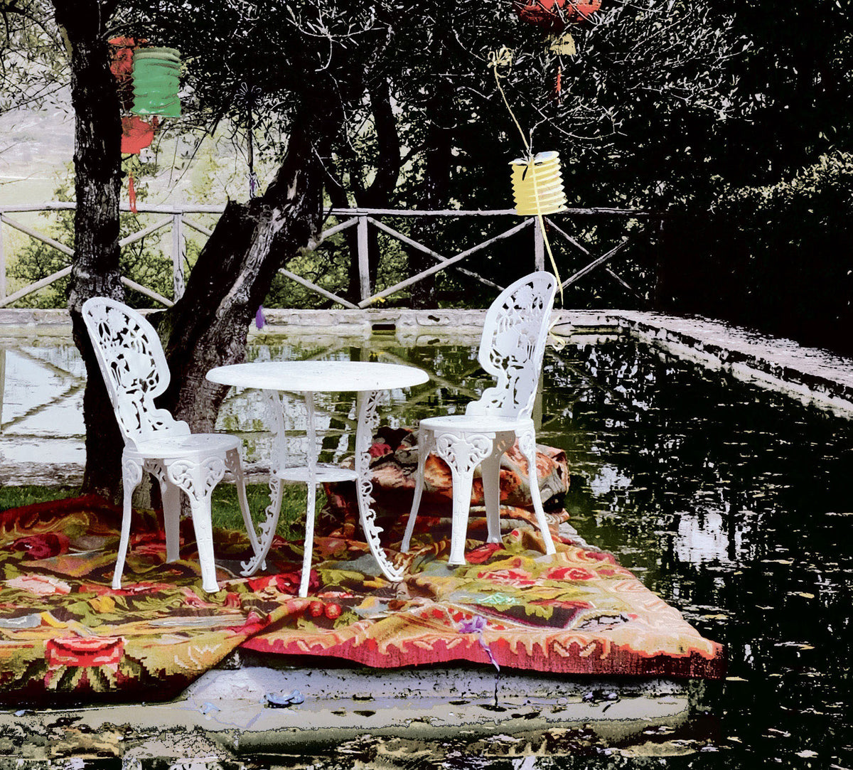 Industry Collection ALUMINIUM TABLE - WHITE