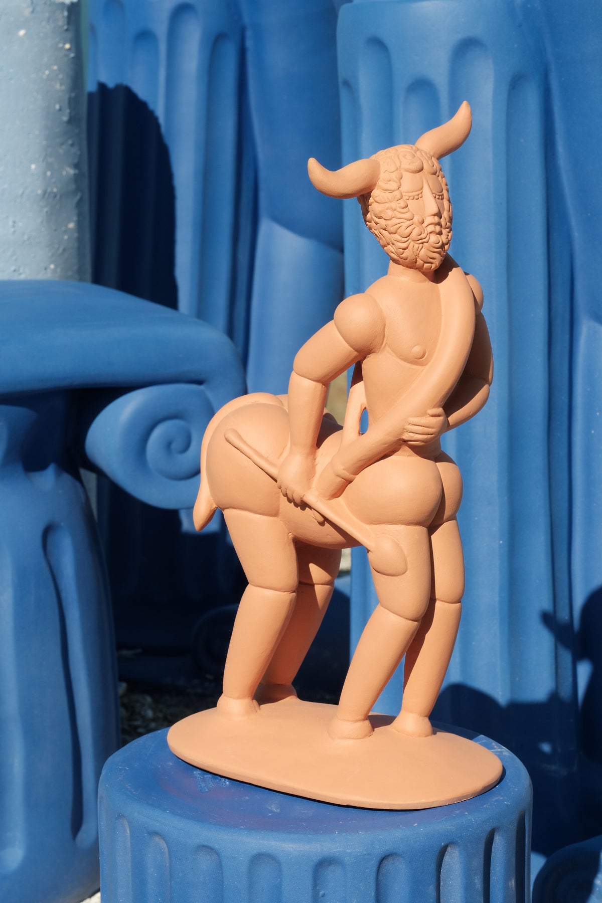 Magna Graecia Terracotta statuette - Centauro