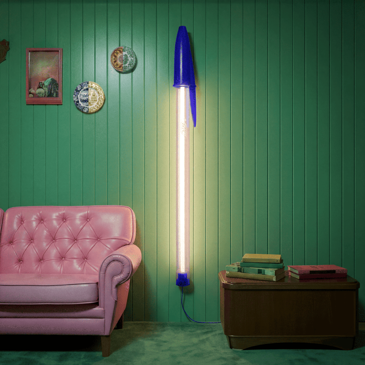 BIC LAMP - BLUE
