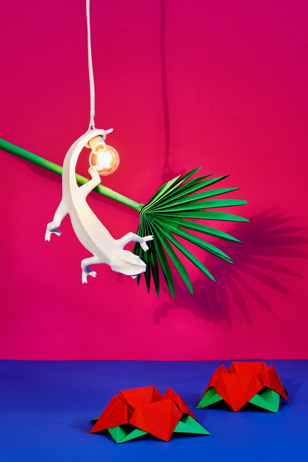 Chameleon Lamp Going Down USB