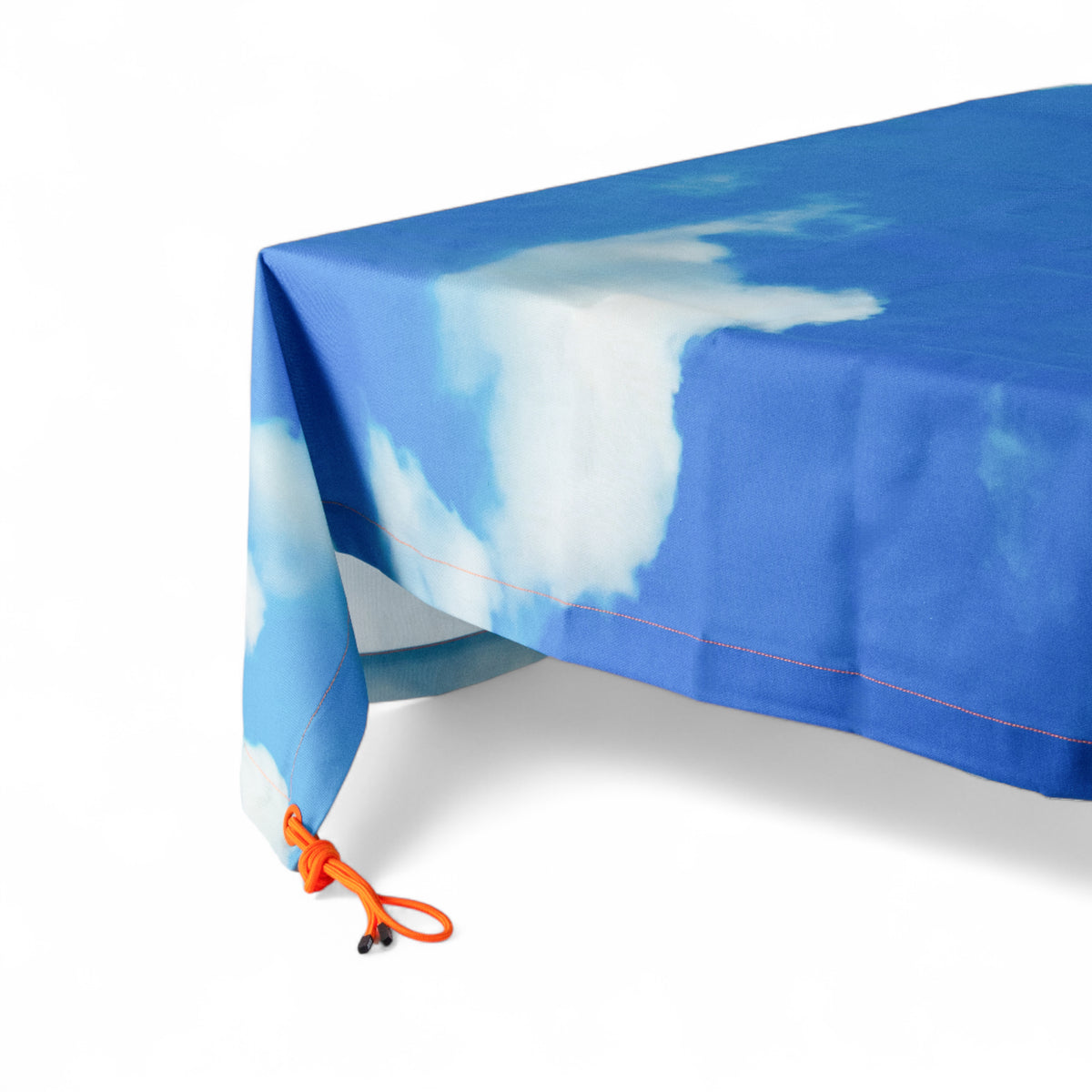 Cotton tablecloth - Cm 140X180 CIELO