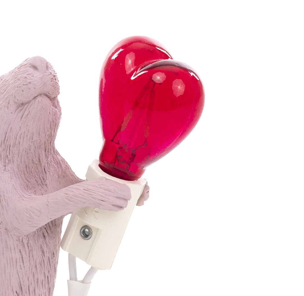 Mouse Lamp LOVE Lampadina a Cuore