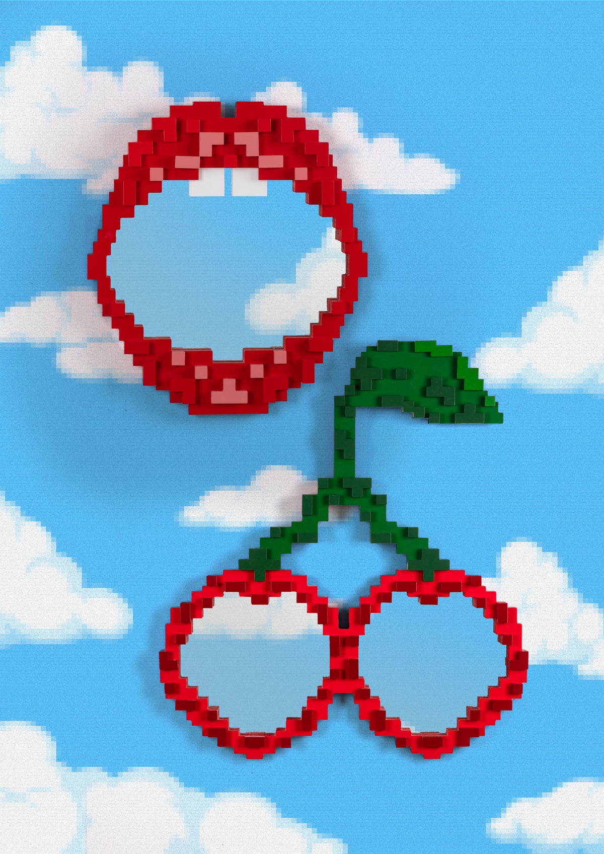 Pixel mirror - Cherries