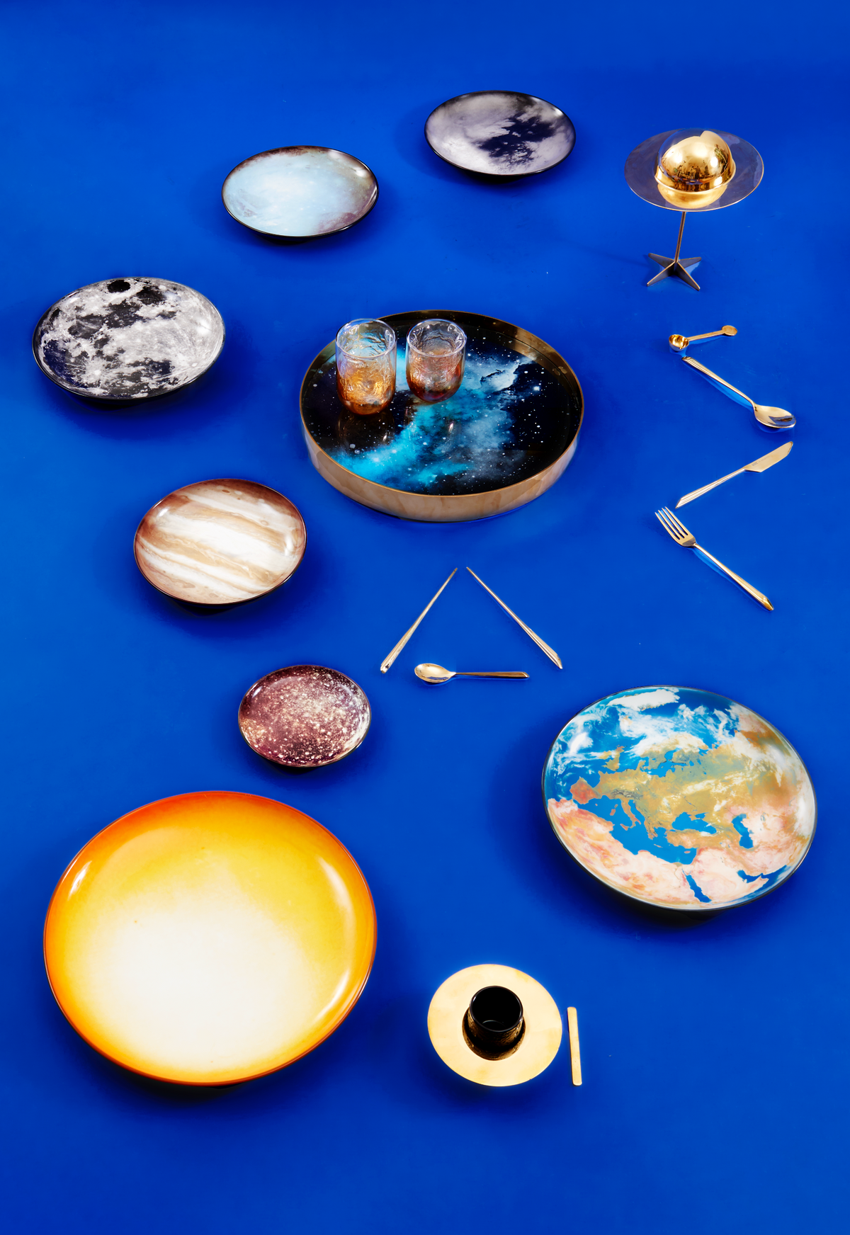 Cosmic Diner Earth Europe Tray