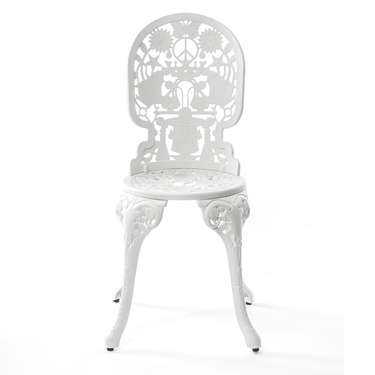 Industry Collection SEDIA IN ALLUMINIO -BIANCA