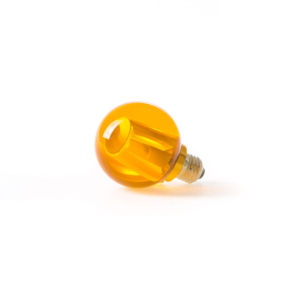 Crystaled Round Ambra
