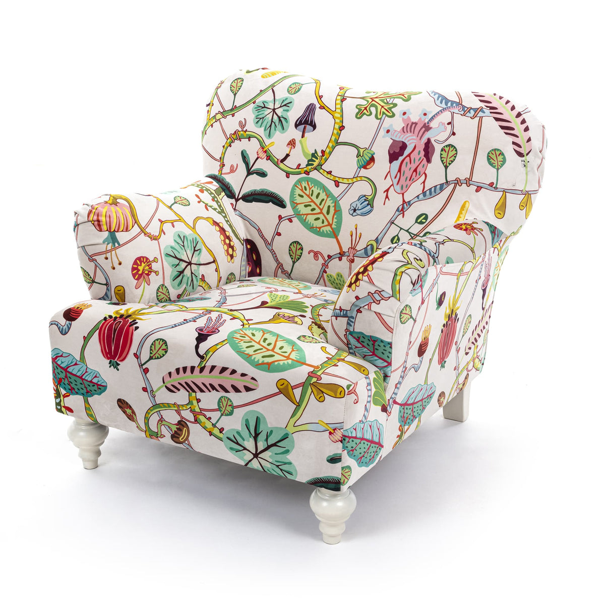 Botanical Diva Armchair White