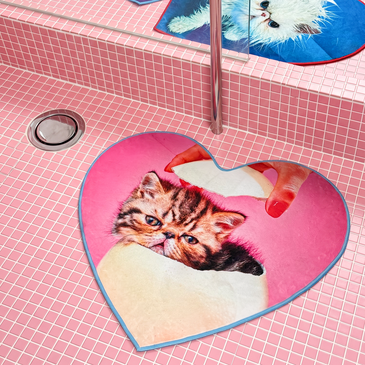 TOILETPAPER PETS BATH MAT - CAT SURPRISE