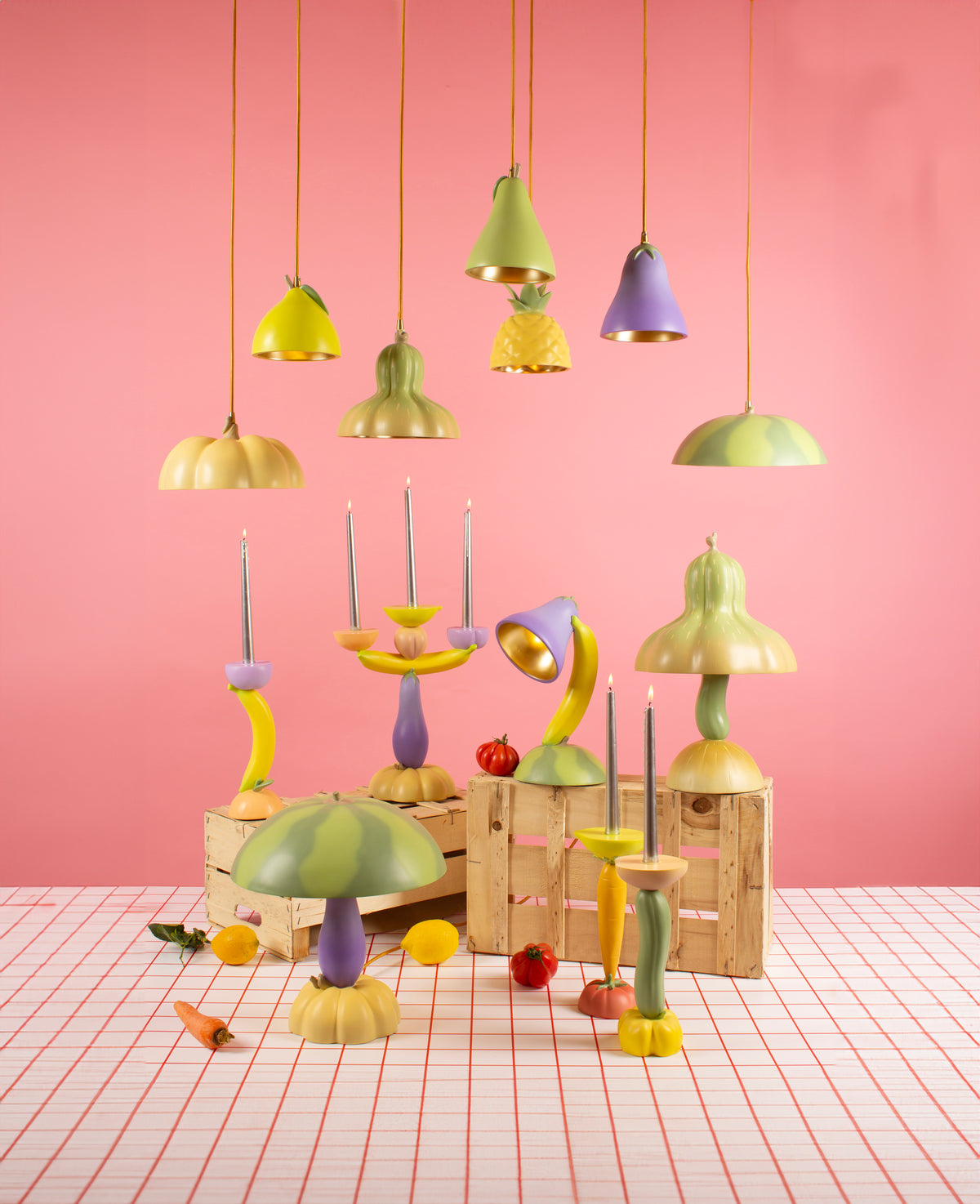 Vitamin Lemon Ceiling lamp