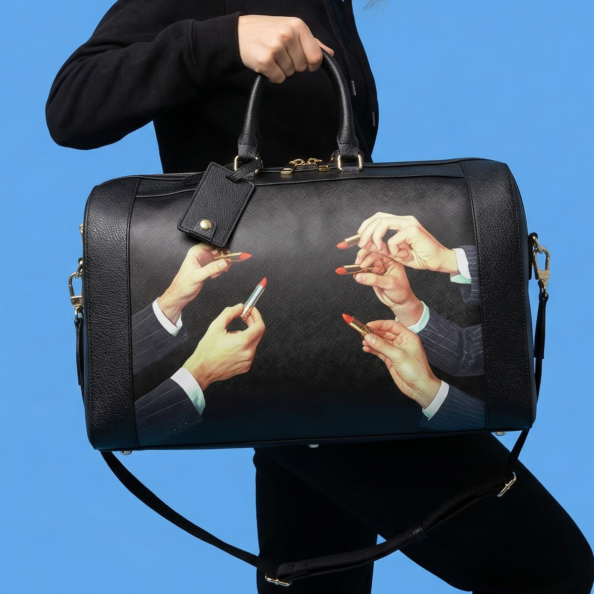 Travel Kit Travel Bag Black Lipstick