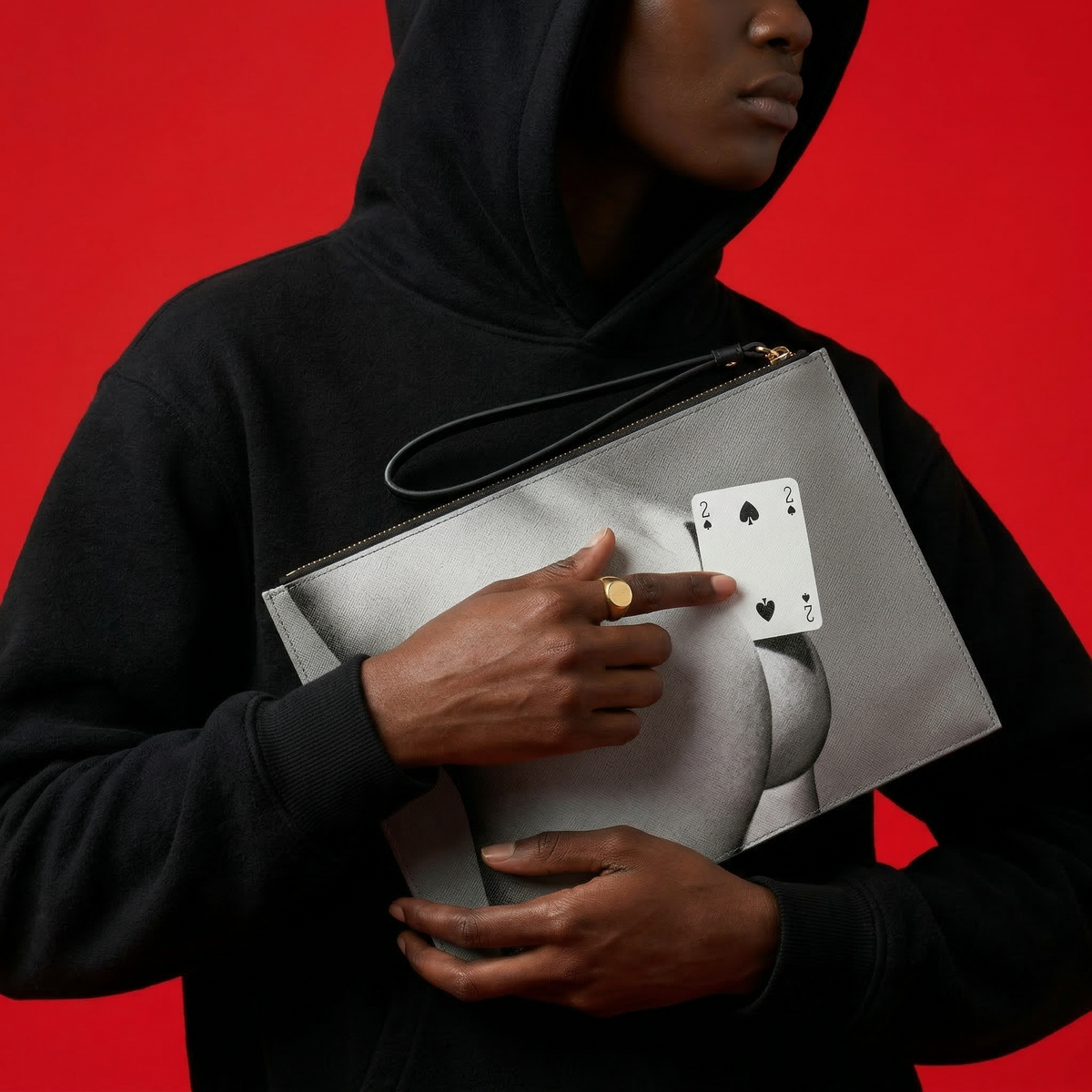 Pouch Bag Two of Spades