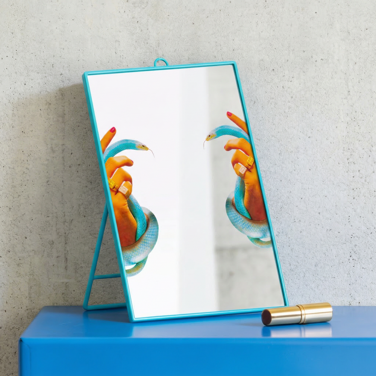 Mirror Big Hands with Snakes