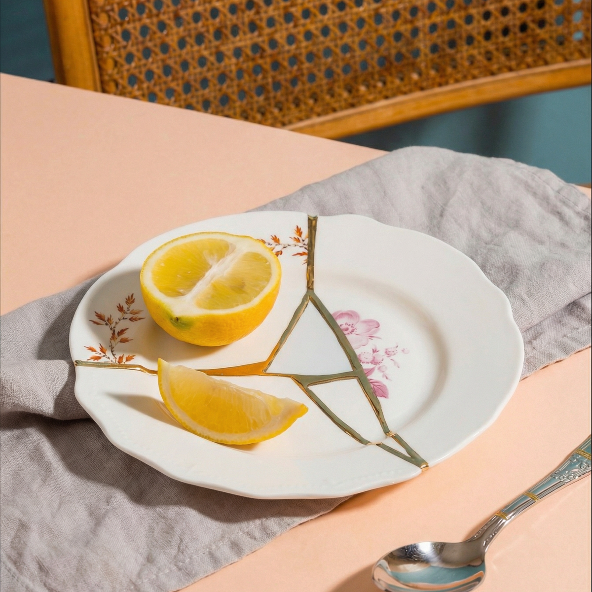 Kintsugi Dessert plate 02