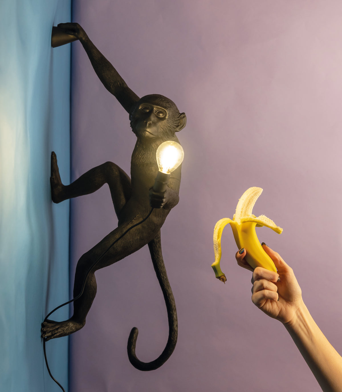 The Monkey Lamp Hanging Version Right 02
