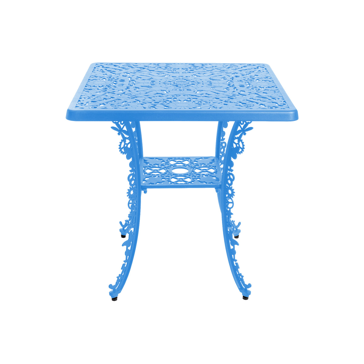 Industry Collection Tavolo in Alluminio Blu Cielo